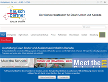 Tablet Screenshot of hauschundpartner.de